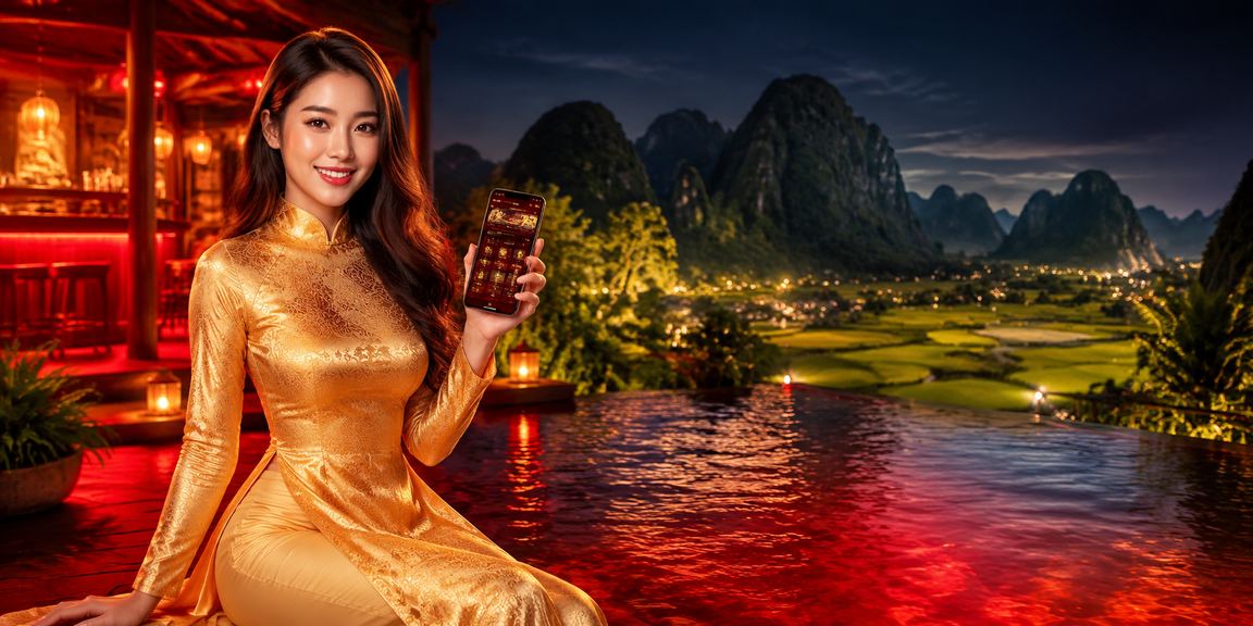 Người dùng tại Ninh Bình theo dõi kèo thể thao trên điện thoại buổi tối